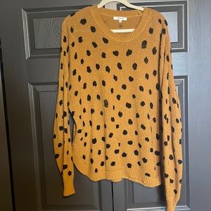 Madewell Polka Dot Sweater